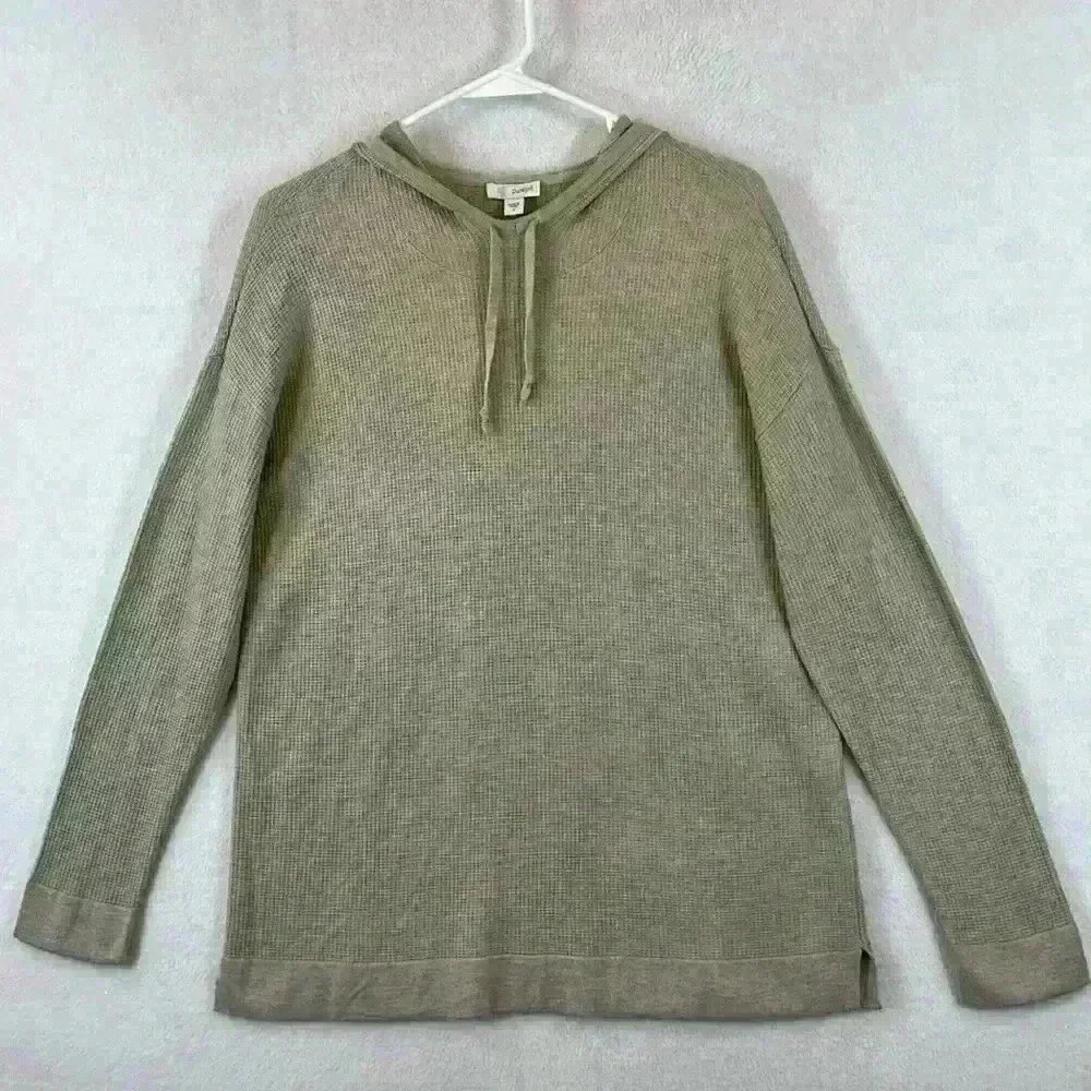 Pure Jill Waffle / Thermal Top Women’s Small Oatmeal Color